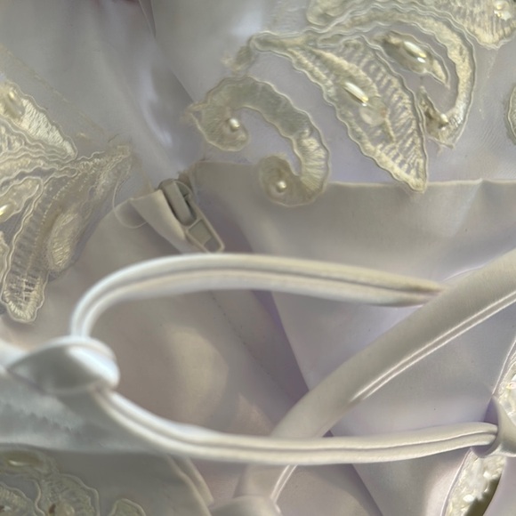 Angels White Sleeveless Scoop Neck Sundress - Picture 13 of 13